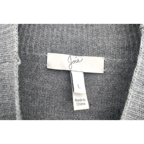 Joie Turtleneck Sweater with Lace Trim Size Large - Picture 8 of 9